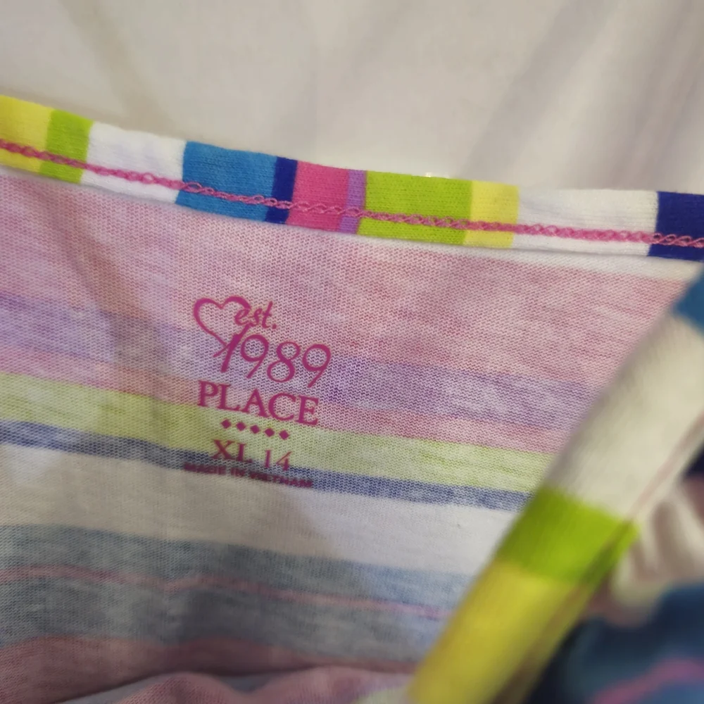 THE‎ CHILDREN'S PLACE GIRLS STRIPED TANK TOP SIZE XL